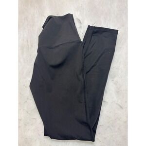 ZENANA Black High Waist Athleisure Leggings Style NSP6182AB Size M